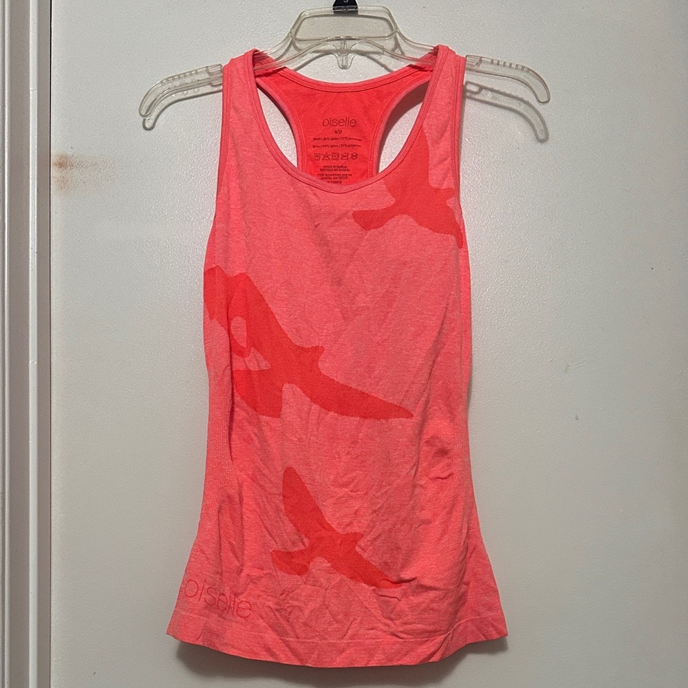 Oiselle Women's Coral Fly Running Tank Top Size Small